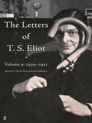 cover image of The Letters of T. S. Eliot, Volume 9